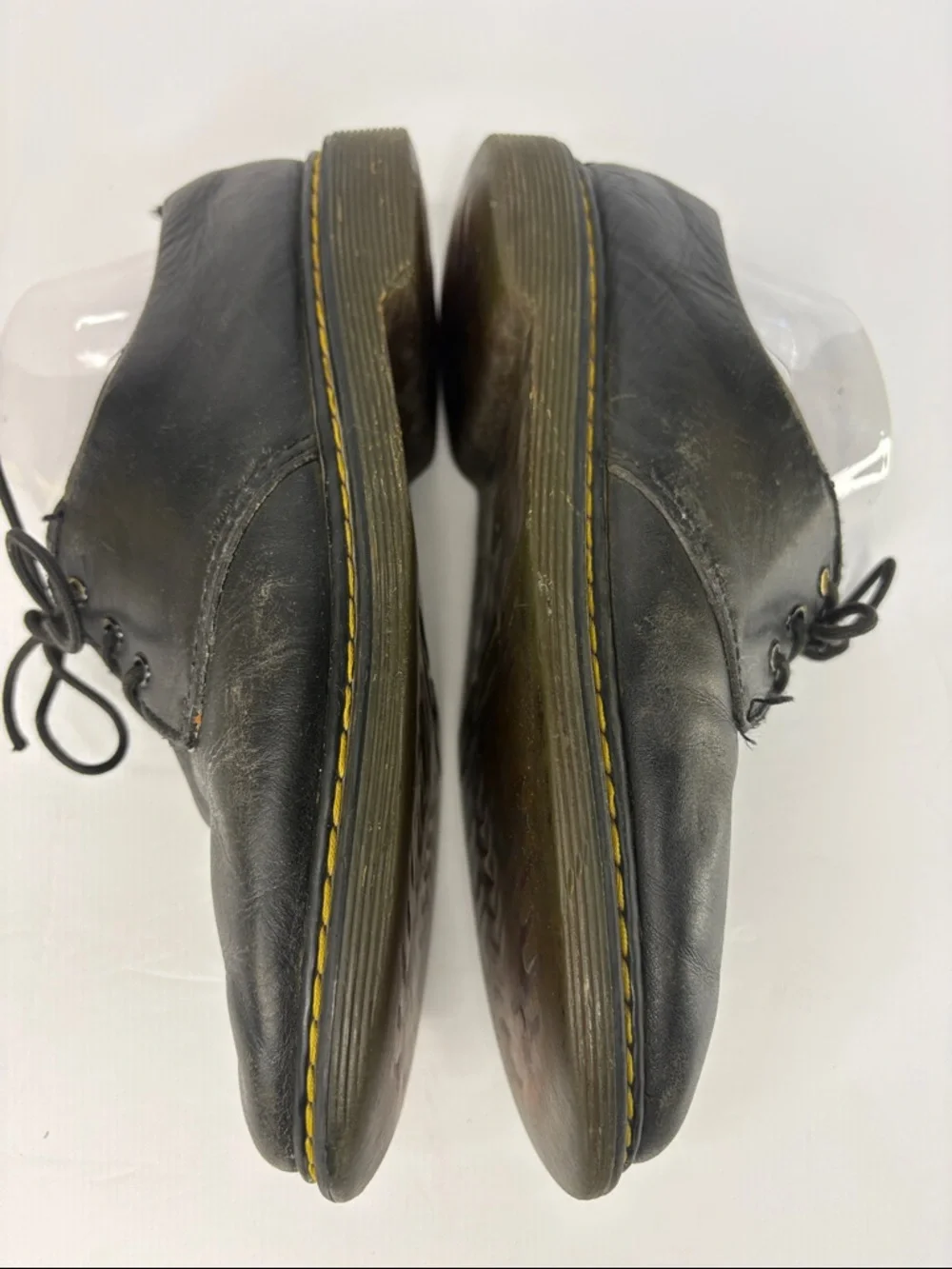 Dr. Martens Black Leather 3-Eye 1461 Derby Shoes